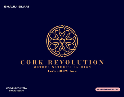 A Beautiful Florish CORK REVOLUTIONS logo design brand identity branding graphic design logo logo design logos vector logo