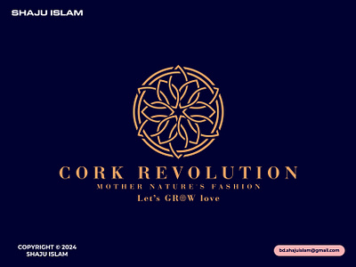 A Beautiful Florish CORK REVOLUTIONS logo design brand identity branding graphic design logo logo design logos vector logo