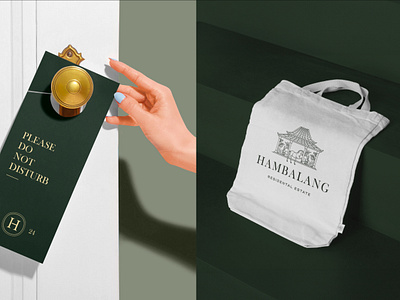 Hambalang: Logo Design branding design geometric graphic design home horse hotel illustration line line logo lineart logo logo design logo line art minimal logo monoline tote bag