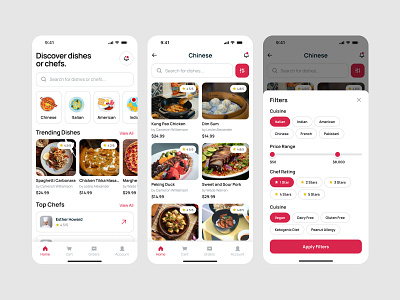 Food App Design app app designer app ui ux figma food app ui food application food apps food order app food ordering food ordering app interface ios iphone mobile restaurant app ui uiux user experience user interface ux