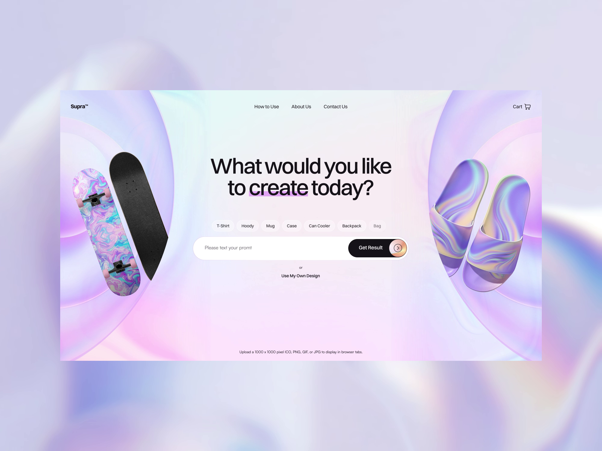 Example of Web App Design