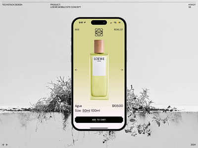 Loewe Mobile Site Concept animation design ecommerce ecommerce website loewe mobile ui ui design webdesign website