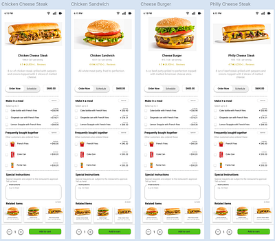 UI design for a food Delivery app branding food app design food app pages ui food app ui design product design product development ui ui design ux ux design