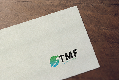 The logo named "TMF" has been designed by Ansysoft . adobe illustrator cleaning pros logo design slogan