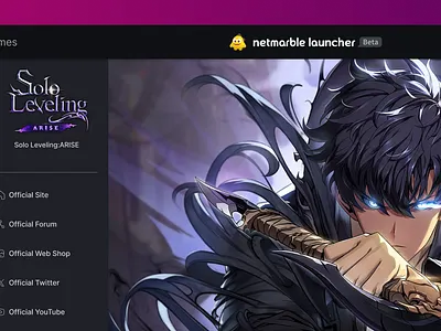 Netmarble Launcher Clone Design app design app interface app ux design clone digital product design game interface game launcher game ux gaming app ui interactive design interface design launcher design minimal ui mobile game design mobile ui mobile ux netmarble ui design user interface ux design
