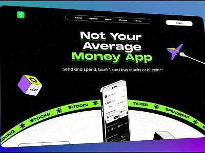 Cash App Redesign banking bitcoin btc cashapp crypto cryptocurrency fintech investment payment redesign stocks transfer