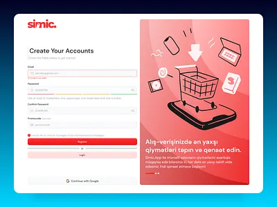 Register 3d animation branding design graphic design illustration landing logo motion graphics ui vector