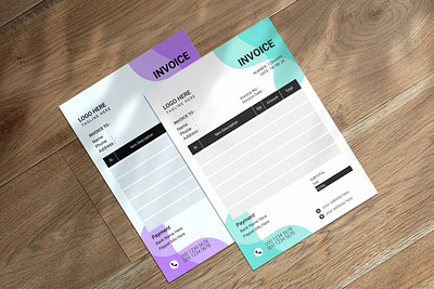 Invoice Design 3d advertising animation brand design brand identity branding graphic design invoice design letterhead logo marketing motion graphics socialmedia stationery visual visual identity