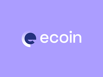 Ecoin Logo Design abstract ai logo branding c logo clever coin logo crypto logo digital logo e logo finance logo fitech logo gradient logo logo minimal money logo payment logo saas logo startup logo tech logo web3 logo