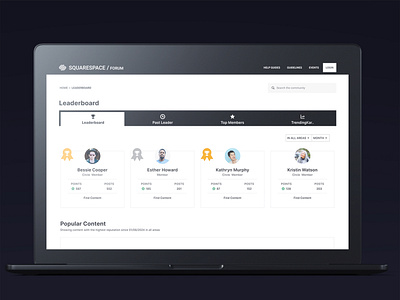 Leader Board Web Ui dashboard design board dashboard leader leader baord mobile ui ui ux web web ui