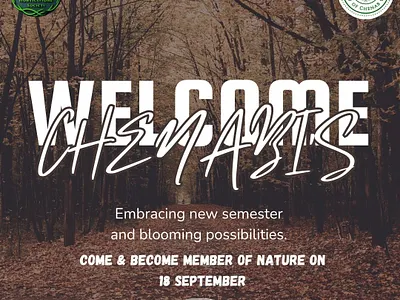 An Instagram Post for a university society branding graphic design