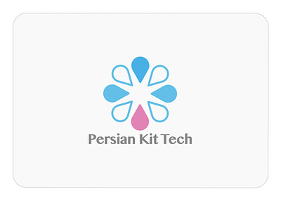 Persian kit tech branding graphic design logo