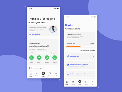 Health Consulting App Splash Screen Light and Dark Mode. branding design figma healthapp illustration mobile app ui ui design uiux uiux design ux