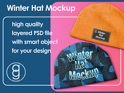 Winter Hat Mockup brand identity branding branding design design free mockup free template graphic design hat mockup identity illustration logo logo design mockup download mockup free mockupdesign template free winter hat design winter hat mockup free winter hat template