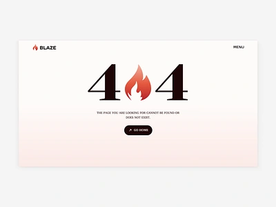 Daily UI Design Challenge #008 100 days of daily ui challenge 404 page blaze daily ui design daily ui design 002 ui web design