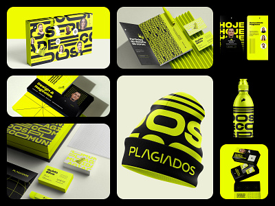 Comunidade Plagiados brand branding design graphic design logo visual identity