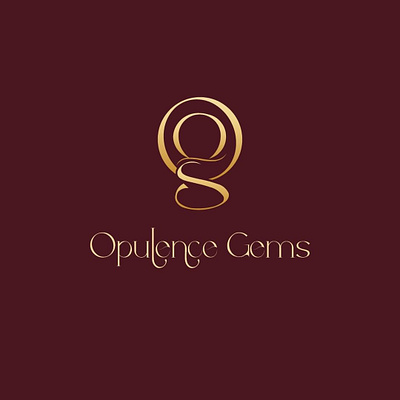 Opulence Gems | logo design | jewellery logo design brand branding branding identity graphic design jewellery branding logo logo desing logo for jewellery