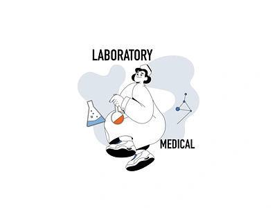 Medical Lab 2D Animation 2d analysis animation chemistry dna doctor experiment flat healthcare illustration laboratory medical animation medical lab medical research medicine motion research science science lab woman