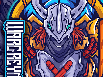 wargreymon fanart adobe artwork graphic design illustrasion illustrator logo mascotlogo t shirt vector wargreymon