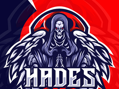 hades da general artwork cartoon drawing esport esport logo illustrasion illustrate insovia logo logo idea mascot mascot logo procreate sport sport logo