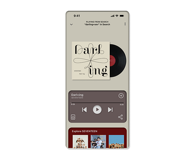 Daily UI 009 - Design Music Player 3d animation branding design graphic design illustration interaction design music player typography ui vector