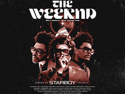 The Weeknd streetwear concept design graphic design luckystocked streetwear the weeknd tshirt