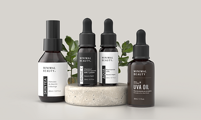 Skincare Package - 3D mockups 3d blender branding design graphic design mockup package skincare