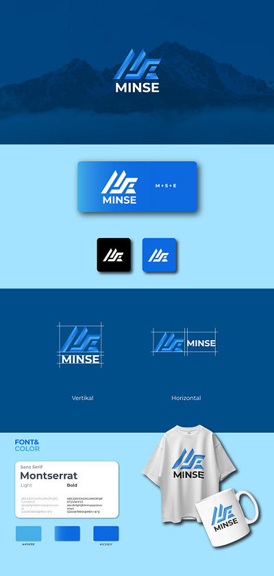 logo design company logo design logo and branding - MINSE