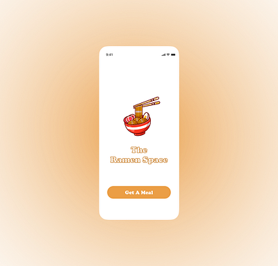 The Ramen Space Online Delivery UI branding ui