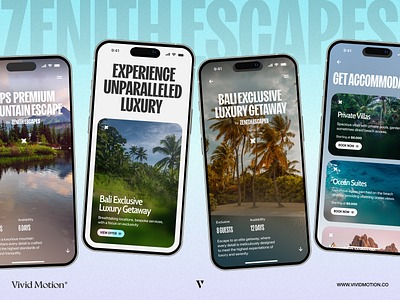 Travel Agency - Mobile UI Redesign app design mobile app travel travel app ui uiux ux vivid motion