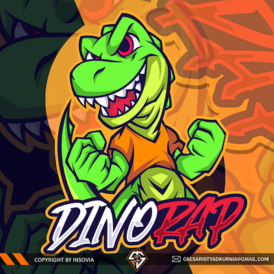 dino mascot logo dino esport esport logo esport team esport team kit logo masccot mascot logo sport sport logo sport logo kit