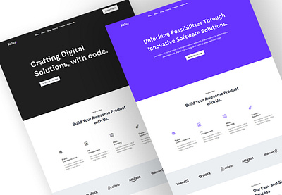 Kalus Digital Agency Responsive Divi Layouts digital agency divi layouts landing page web design