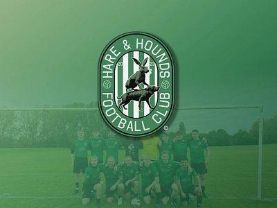 Hare & Hounds F.C. Portfolio branding graphic design