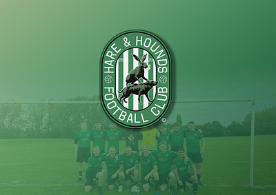 Hare & Hounds F.C. Portfolio branding graphic design