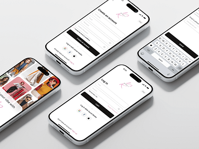 RetroRiot Onboarding: Step into all new Fashion App branding clothing brand design e commerce fashion login screen logo onboarding screen reset password ui ux walkthrough screen