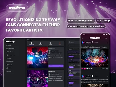 Mau5trap | Web design & development ui
