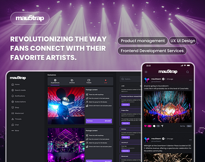 Mau5trap | Web design & development ui