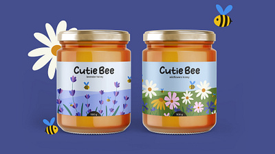 Honey Packaging graphic design honey illustration packaging packaging design