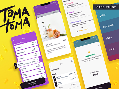 Tomatoma - Restaurant-Customer Relationships android app branding delivery design system expo food interaction design ios logo mobile design native app product design react native restaurant ui uxui web app