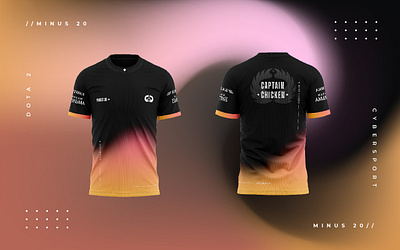 Minis 20 DOTA 2 Jersey design cybersport graphic design logo