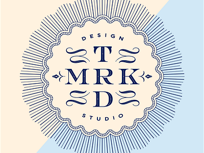 TRD/MRK design studio badge branding calligraphy hand lettering lettering logo logotype sticker type typeface typography