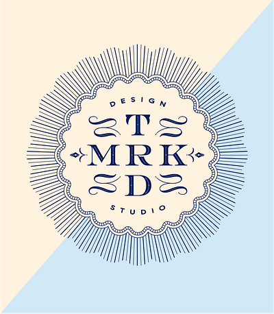 TRD/MRK design studio badge branding calligraphy hand lettering lettering logo logotype sticker type typeface typography