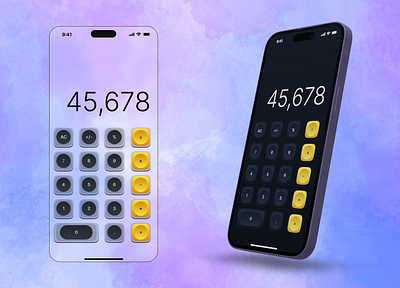 Sleek and Intuitive Calculator UI Design Unveiled! calculator ui ui design uiux