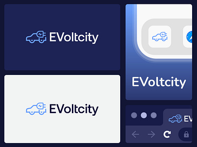 EVOLCITY LOGO branding design evlogo graphic design illustration illustrator logo