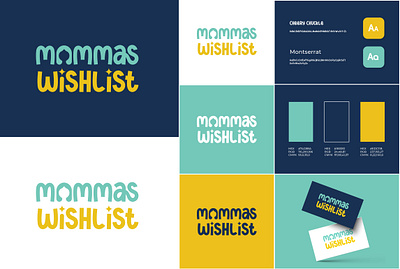 MAMMAS WHISLIST branding design graphic design logo