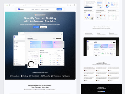 Agreefy - Saas Business Landing Page bento bento grid branding design framer graphic design landing page landing page website saas template ui website website design