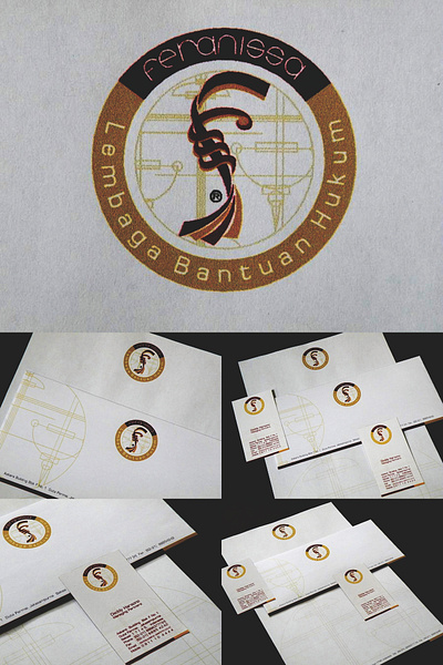 Developing Valuable Corporate Branding of FERANISSA LBH 2004 branding design graphic design logo typography