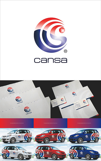 Developing Valuable Corporate Branding of CANSA 2008 branding design graphic design logo typography