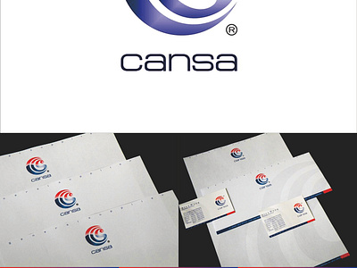 Developing Valuable Corporate Branding of CANSA 2008 branding design graphic design logo typography