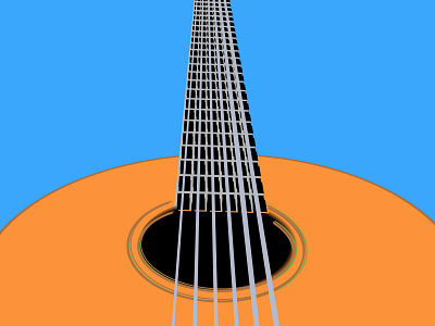 twang... 20 minute doodle acoustic acoustic guitar audio doodle guitar illustration shunte88 vector